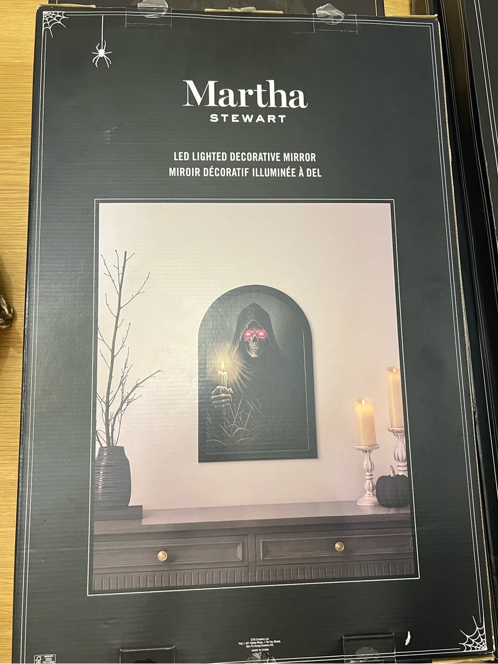Martha Stewart halloween Grim Reaper Mirror